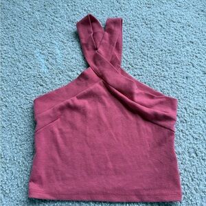 Women's Red Halter Top